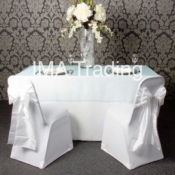 Aqua Organza Overlay