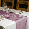 Aubergine Organza Table Runner