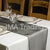 Black Organza Table Runner