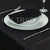BLACK ROUND TABLE CLOTH 275cm / 108" round (5' table)