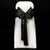 BLACK SATIN SASH