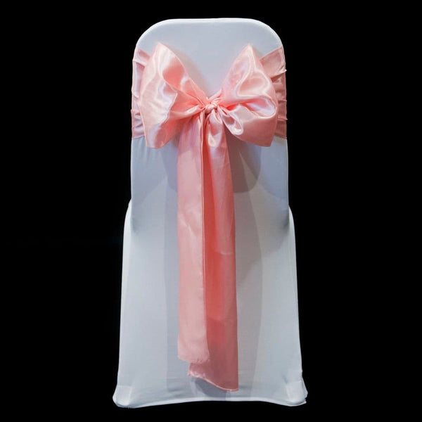 BLUSH PINK SATIN SASH