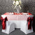 Burgundy Organza Overlay