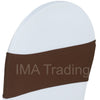 Chocolate Plain Spandex Lycra Band