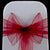 CLARET ORGANZA SASH 23cm - BUNDLE DEAL 100 SASHES
