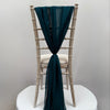 Teal Chiffon Vertical Drape New (pack Of 5)
