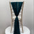 Teal Chiffon Vertical Drape New (pack Of 5)