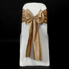 Dark Gold Taffeta Sashes
