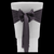 Dark Purple Crushed Taffeta Sash