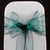 EMERALD GREEN ORGANZA SASH 23cm