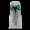 EMERALD GREEN ORGANZA SASH 23cm