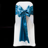 GREEN TEAL SATIN SASH