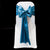 GREEN TEAL SATIN SASH