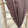 Soft Dusty Mauve Chiffon Vertical Drape New (pack Of 5)