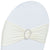 Ivory Buckle Spandex Lycra Band