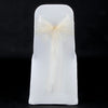 IVORY ORGANZA SASH 23cm