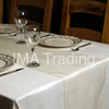 Ivory Organza Table Runner