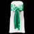 KELLY GREEN SATIN SASH