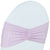 Lavender Ruffled Spandex Lycra Band