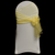 Lemon Organza Chair Cover Sash 35cm