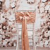 Light Rose Gold Satin Sash