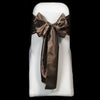 MOCHA SATIN SASH