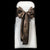 MOCHA SATIN SASH