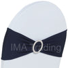 Navy Buckle Spandex Lycra Band