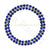 Navy Diamante buckles / brooches
