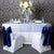 Navy Organza Overlay
