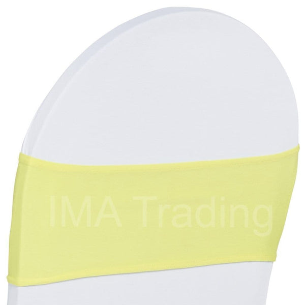 Pale Lemon Plain Spandex Lycra Band