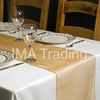 Pale Mocha Organza Table Runner