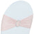 Pale Pink Buckle Spandex Lycra Band