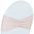 Pale Pink Ruffled Spandex Lycra Band