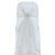 PALE SILVER ORGANZA HOOD