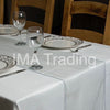 Pale Silver Organza Table Runner
