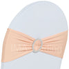 Peach Buckle Spandex Lycra Band