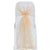 PEACH ORGANZA HOOD