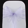 PERIWINKLE ORGANZA SASH 23cm - BUNDLE DEAL 100 SASHES
