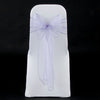 PERIWINKLE ORGANZA SASH 23cm - BUNDLE DEAL 100 SASHES
