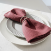 Premium Dusty Pink Soft-feel Linen Napkin