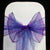 PURPLE BERRY ORGANZA SASH 23cm