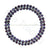 Purple Diamante buckles / brooches