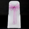 PURPLE MAJESTY ORGANZA SASH 23cm