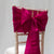 Raspberry Taffeta Sashes