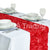 Red Rosette Table Runner