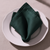 Premium Rich Emerald Soft-feel Linen Napkin