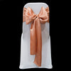 ROSE GOLD SATIN SASH