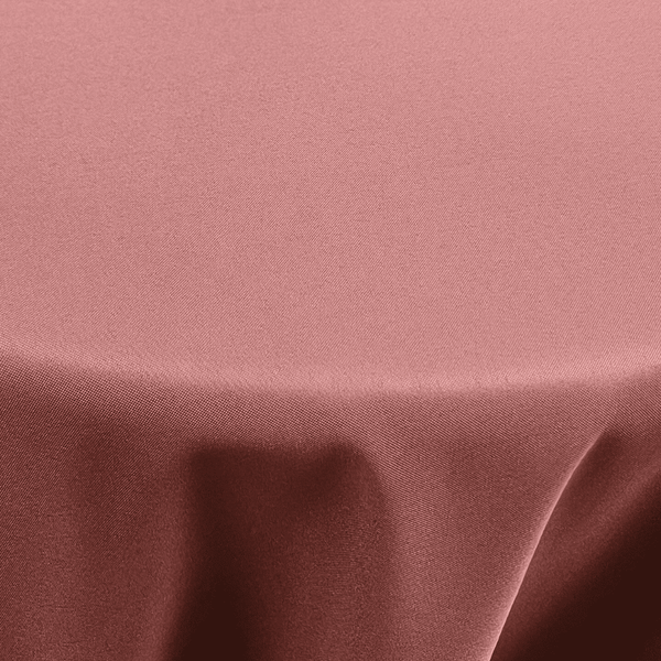 ROSE PINK ROUND TABLECLOTH 305cm / 120" round (6' table)