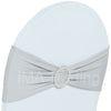 Silver Buckle Spandex Lycra Band